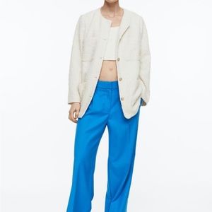 NWOT blue H&M dress pants size 4